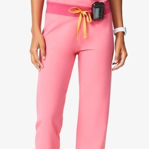 FIGS - NEON PINK - Livingston basic scrub pant - XS